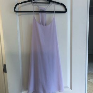 Lilac babydoll dress